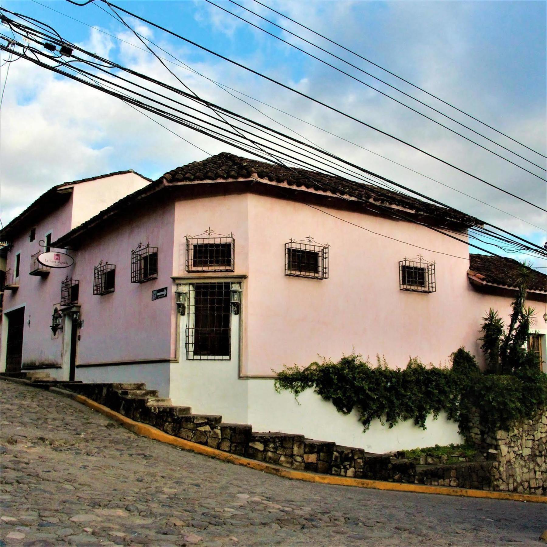 Bed and Breakfast La Casa Rosada Copan Ruinas Exterior foto